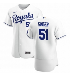 Men Kansas City Royals 51 Brady Singer Men Nike White Home 2020 Flex Base Player MLB Jersey Men Kansas City Royals 51 Brady Singer Men Nike White Home 2020 Flex Base Player MLB Jersey