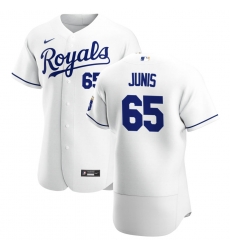 Men Kansas City Royals 65 Jakob Junis Men Nike White Home 2020 Flex Base Player MLB Jersey Men Kansas City Royals 65 Jakob Junis Men Nike White Home 2020 Flex Base Player MLB Jersey
