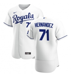 Men Kansas City Royals 71 Carlos Hernandez Men Nike White Home 2020 Flex Base Player MLB Jersey Men Kansas City Royals 71 Carlos Hernandez Men Nike White Home 2020 Flex Base Player MLB Jersey