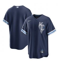 Men Kansas City Royals Blank 2022 Navy City Connect Cool Base Stitched jersey Men Kansas City Royals Blank 2022 Navy City Connect Cool Base Stitched jersey