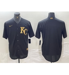 Men Kansas City Royals Blank Black Cool Base Stitched Jersey Men Kansas City Royals Blank Black Cool Base Stitched Jersey