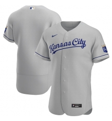Men Kansas City Royals Men Nike Gray Road 2020 Flex Base MLB Jersey Men Kansas City Royals Men Nike Gray Road 2020 Flex Base MLB Jersey