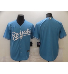 Men Kansas City Royals Nike Blue Blank Jersey II Men Kansas City Royals Nike Blue Blank Jersey II