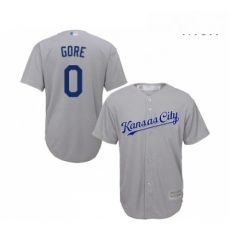 Mens Kansas City Royals 0 Terrance Gore Replica Grey Road Cool Base Baseball Jersey Mens Kansas City Royals 0 Terrance Gore Replica Grey Road Cool Base Baseball Jersey
