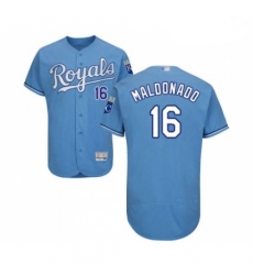 Mens Kansas City Royals 16 Martin Maldonado Light Blue Alternate Flex Base Authentic Collection Baseball Jersey Mens Kansas City Royals 16 Martin Maldonado Light Blue Alternate Flex Base Authentic Collection Baseball Jersey