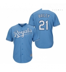 Mens Kansas City Royals 21 Homer Bailey Replica Light Blue Alternate 1 Cool Base Baseball Jersey Mens Kansas City Royals 21 Homer Bailey Replica Light Blue Alternate 1 Cool Base Baseball Jersey