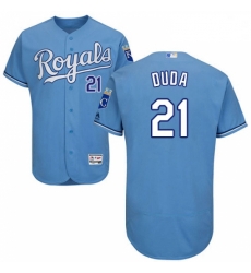 Mens Majestic Kansas City Royals 21 Lucas Duda Light Blue Alternate Flex Base Authentic Collection MLB Jersey Mens Majestic Kansas City Royals 21 Lucas Duda Light Blue Alternate Flex Base Authentic Collection MLB Jersey