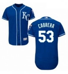 Mens Majestic Kansas City Royals 53 Melky Cabrera Blue Flexbase Authentic Collection MLB Jersey Mens Majestic Kansas City Royals 53 Melky Cabrera Blue Flexbase Authentic Collection MLB Jersey
