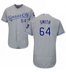 Mens Majestic Kansas City Royals 64 Burch Smith Grey Road Flex Base Authentic Collection MLB Jersey Mens Majestic Kansas City Royals 64 Burch Smith Grey Road Flex Base Authentic Collection MLB Jersey