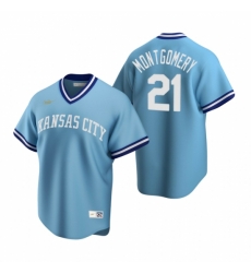 Mens Nike Kansas City Royals 21 Mike Montgomery Light Blue Cooperstown Collection Road Stitched Baseball Jersey Mens Nike Kansas City Royals 21 Mike Montgomery Light Blue Cooperstown Collection Road Stitched Baseball Jersey