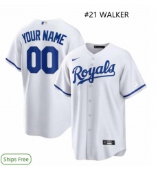 Toddler Royal Walker #21 White Stitched Cool Base MLB Jersey Toddler Royal Walker #21 White Stitched Cool Base MLB Jersey