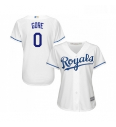 Womens Kansas City Royals 0 Terrance Gore Replica White Home Cool Base Baseball Jersey Womens Kansas City Royals 0 Terrance Gore Replica White Home Cool Base Baseball Jersey
