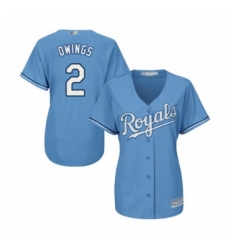 Womens Kansas City Royals 2 Chris Owings Replica Light Blue Alternate 1 Cool Base Baseball Jersey Womens Kansas City Royals 2 Chris Owings Replica Light Blue Alternate 1 Cool Base Baseball Jersey