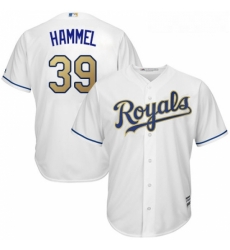Youth Majestic Kansas City Royals 39 Jason Hammel Authentic White Home Cool Base MLB Jersey Youth Majestic Kansas City Royals 39 Jason Hammel Authentic White Home Cool Base MLB Jersey