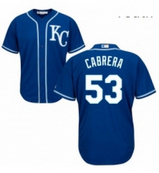 Youth Majestic Kansas City Royals 53 Melky Cabrera Replica Blue Alternate 2 Cool Base MLB Jersey Youth Majestic Kansas City Royals 53 Melky Cabrera Replica Blue Alternate 2 Cool Base MLB Jersey