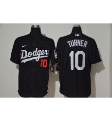 Dodgers 10 Justin Turner Black 2020 Nike Cool Base Jersey Dodgers 10 Justin Turner Black 2020 Nike Cool Base Jersey