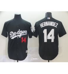 Dodgers 14 Enrique Hernandez Black Turn Back The Clock Cool Base Jersey Dodgers 14 Enrique Hernandez Black Turn Back The Clock Cool Base Jersey
