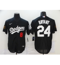 Dodgers 24 Kobe Bryant Black 2020 Nike KB Cool Base Jersey Dodgers 24 Kobe Bryant Black 2020 Nike KB Cool Base Jersey