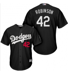 Dodgers 42 Jackie Robinson Black Turn Back The Clock Cool Base Jersey Dodgers 42 Jackie Robinson Black Turn Back The Clock Cool Base Jersey