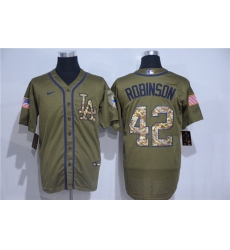 Dodgers 42 Jackie Robinson Olive 2020 Nike Cool Base Jersey Dodgers 42 Jackie Robinson Olive 2020 Nike Cool Base Jersey
