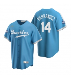 Men Brooklyn Los Angeles Dodgers 14 Enrique Hernandez Light Blue 2020 World Series Champions Cooperstown Collection Jersey Men Brooklyn Los Angeles Dodgers 14 Enrique Hernandez Light Blue 2020 World Series Champions Cooperstown Collection Jersey