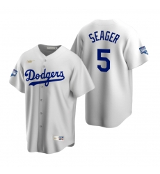 Men Brooklyn Los Angeles Dodgers 5 Corey Seager White 2020 World Series Champions Cooperstown Collection Jersey Men Brooklyn Los Angeles Dodgers 5 Corey Seager White 2020 World Series Champions Cooperstown Collection Jersey