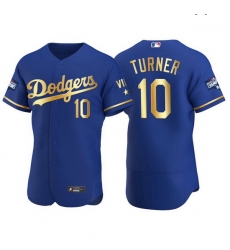 Men Los Angeles Dodgers 10 Justin Turner Men Nike Authentic 2021 Gold Program World Series Champions MLB Jersey Royal Men Los Angeles Dodgers 10 Justin Turner Men Nike Authentic 2021 Gold Program World Series Champions MLB Jersey Royal
