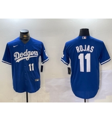 Men Los Angeles Dodgers 11 Miguel Rojas Royal Cool Base Stitched Baseball Jersey 3 Men Los Angeles Dodgers 11 Miguel Rojas Royal Cool Base Stitched Baseball Jersey 3