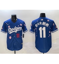 Men Los Angeles Dodgers 11 Roki Sasaki Royal 2025 Tokyo Series Limited Stitched Baseball Jersey Men Los Angeles Dodgers 11 Roki Sasaki Royal 2025 Tokyo Series Limited Stitched Baseball Jersey