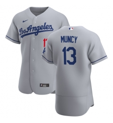 Men Los Angeles Dodgers 13 Max Muncy Men Nike Gray Road 2020 Flex Base Team MLB Jersey Men Los Angeles Dodgers 13 Max Muncy Men Nike Gray Road 2020 Flex Base Team MLB Jersey