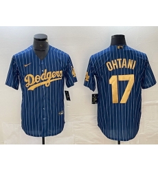 Men Los Angeles Dodgers 17 Shohei Ohtani Navy Gold Cool Base Stitched Jersey Men Los Angeles Dodgers 17 Shohei Ohtani Navy Gold Cool Base Stitched Jersey
