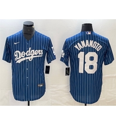 Men Los Angeles Dodgers 18 Yoshinobu Yamamoto Navy Cool Base With Patch Stitched Baseball Jersey Men Los Angeles Dodgers 18 Yoshinobu Yamamoto Navy Cool Base With Patch Stitched Baseball Jersey