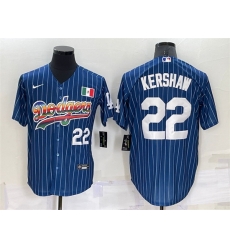 Men Los Angeles Dodgers 22 Clayton Kershaw Navy Mexico Rainbow Cool Base Stitched Baseball Jersey Men Los Angeles Dodgers 22 Clayton Kershaw Navy Mexico Rainbow Cool Base Stitched Baseball Jersey