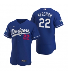 Men Los Angeles Dodgers 22 Clayton Kershaw Royal 2020 World Series Champions Flex Base Jersey Men Los Angeles Dodgers 22 Clayton Kershaw Royal 2020 World Series Champions Flex Base Jersey
