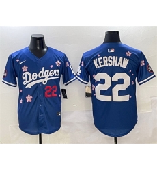 Men Los Angeles Dodgers 22 Clayton Kershaw Royal 2025 Tokyo Series Limited Stitched Baseball Jersey Men Los Angeles Dodgers 22 Clayton Kershaw Royal 2025 Tokyo Series Limited Stitched Baseball Jersey