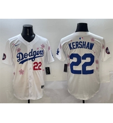 Men Los Angeles Dodgers 22 Clayton Kershaw White 2025 Tokyo Series Limited Stitched Baseball Jersey Men Los Angeles Dodgers 22 Clayton Kershaw White 2025 Tokyo Series Limited Stitched Baseball Jersey