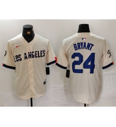 Men Los Angeles Dodgers 24 Kobe Bryant Cream Stitched Baseball Jersey Men Los Angeles Dodgers 24 Kobe Bryant Cream Stitched Baseball Jersey