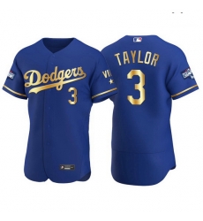 Men Los Angeles Dodgers 3 Chris Taylor Men Nike Authentic 2021 Gold Program World Series Champions MLB Jersey Royal Men Los Angeles Dodgers 3 Chris Taylor Men Nike Authentic 2021 Gold Program World Series Champions MLB Jersey Royal