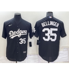 Men Los Angeles Dodgers 35 Cody Bellinger Black Cool Base Stitched Jerseyy Men Los Angeles Dodgers 35 Cody Bellinger Black Cool Base Stitched Jerseyy