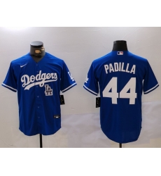 Men Los Angeles Dodgers 44 Vicente Padilla Blue Cool Base Stitched Baseball Jersey 2 Men Los Angeles Dodgers 44 Vicente Padilla Blue Cool Base Stitched Baseball Jersey 2