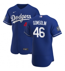 Men Los Angeles Dodgers 46 Tony Gonsolin Men Nike Royal Alternate 2020 World Series Bound Flex Base Player MLB Jersey Men Los Angeles Dodgers 46 Tony Gonsolin Men Nike Royal Alternate 2020 World Series Bound Flex Base Player MLB Jersey