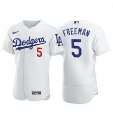 Men Los Angeles Dodgers 5 Freddie Freeman White Flex Base Stitched jersey Men Los Angeles Dodgers 5 Freddie Freeman White Flex Base Stitched jersey