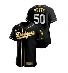Men Los Angeles Dodgers 50 Mookie Betts Black Gold 2020 Nike Flexbase Jersey Men Los Angeles Dodgers 50 Mookie Betts Black Gold 2020 Nike Flexbase Jersey
