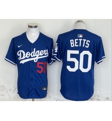 Men Los Angeles Dodgers 50 Mookie Betts Blue 2024 Limited Stitched Baseball Jersey Men Los Angeles Dodgers 50 Mookie Betts Blue 2024 Limited Stitched Baseball Jersey