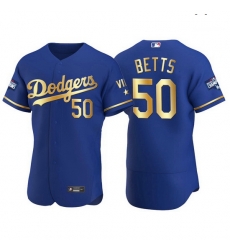 Men Los Angeles Dodgers 50 Mookie Betts Men Nike Authentic 2021 Gold Program World Series Champions MLB Jersey Royal Men Los Angeles Dodgers 50 Mookie Betts Men Nike Authentic 2021 Gold Program World Series Champions MLB Jersey Royal