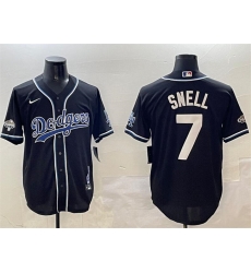Men Los Angeles Dodgers 7 Blake Snell Black 2024 World Series Champions Cool Base Stitched Baseball Jersey Men Los Angeles Dodgers 7 Blake Snell Black 2024 World Series Champions Cool Base Stitched Baseball Jersey