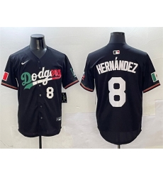 Men Los Angeles Dodgers 8 Enrique Hernandez Black Mexico Flag Limited Stitched Baseball Jersey Men Los Angeles Dodgers 8 Enrique Hernandez Black Mexico Flag Limited Stitched Baseball Jersey