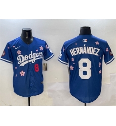 Men Los Angeles Dodgers 8 Enrique Hernandez Royal 2025 Tokyo Series Limited Stitched Baseball Jersey Men Los Angeles Dodgers 8 Enrique Hernandez Royal 2025 Tokyo Series Limited Stitched Baseball Jersey