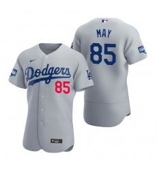 Men Los Angeles Dodgers 85 Dustin May Gray 2020 World Series Champions Flex Base Jersey Men Los Angeles Dodgers 85 Dustin May Gray 2020 World Series Champions Flex Base Jersey
