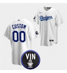 Men Los Angeles Dodgers Active Player Custom 2022 White Vin Scully Patch Cool Base Stitched Baseball Jersey Men Los Angeles Dodgers Active Player Custom 2022 White Vin Scully Patch Cool Base Stitched Baseball Jersey